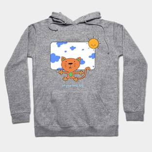 Cute Animals Cartoon Drawing Hoodie